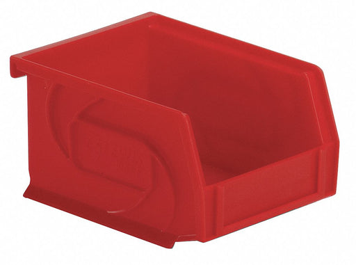 Hang and Stack Bin Red PP 3 in