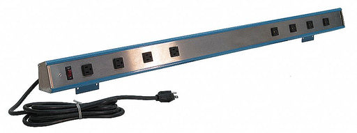 Outlet Strip Gray 120 in 8 Outlets