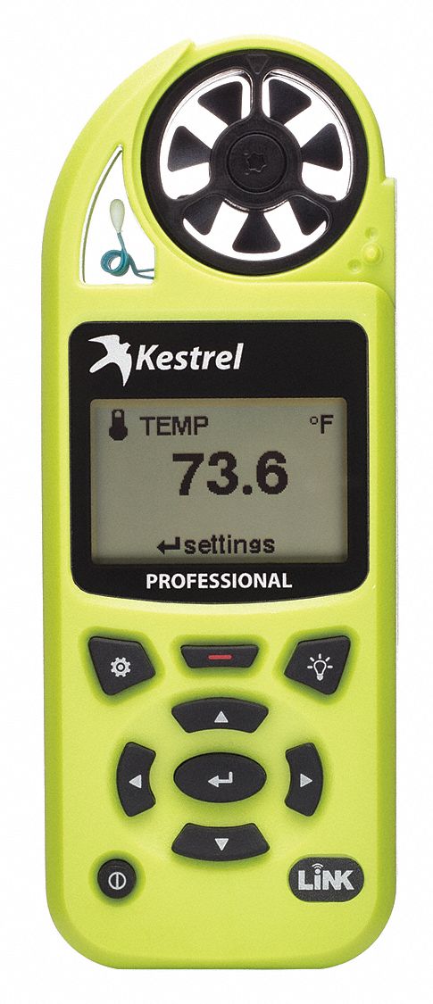 Environmental Meter Hi-Vis Green w/WiFi