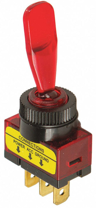 Toggle Switch SPST 1/4 Male Terminal