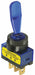 Toggle Switch SPST Blue Panel Mount
