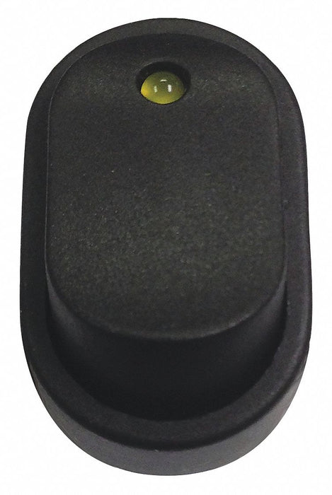 Rocker Switch Panel Mount Black Off/On