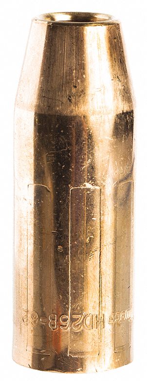 TWECO Brass 230 Conical MIG Weld Nzl PK2