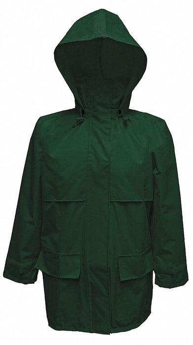 H7525 Rain Jacket with Hood Green S