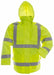 H7524 Rain Jacket Class 3 Type R Ylw/Grn XL