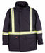 Flame-Resistant Parka Insulated S Navy