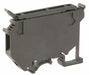 TerminalBlock 12A Black 600V DINRail