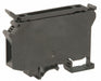 TerminalBlock 10A Black 600V DINRail