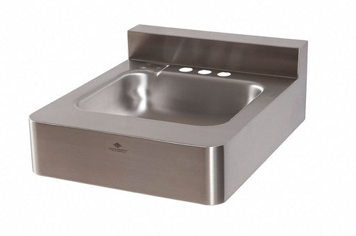 Bathroom Sink 22 x18 x8 Silver