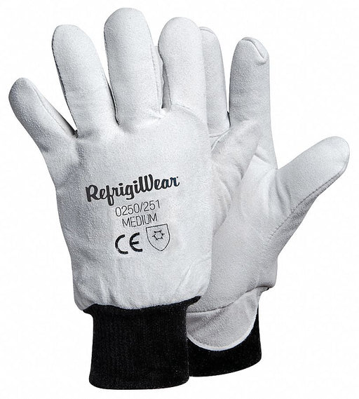 Leather Gloves Gray XL PR