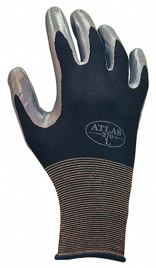 H5472 Coated Gloves Black/Gray 2XL PR