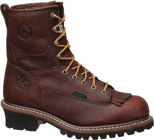 8-Inch Work Boot M 9 1/2 Brown PR