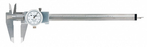 Dial Caliper Stainless Steel White