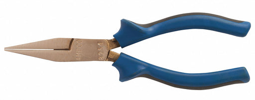 Flat Nose Plier 6-1/4 L Serrated