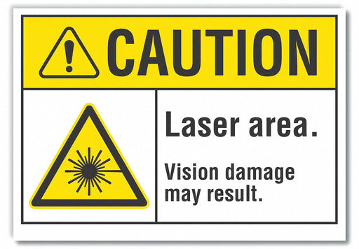 Caution Sign 10inx14in Non-PVC Polymer