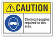 Caution Sign 10inx14in Non-PVC Polymer
