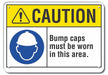 Caution Sign 7 inx10 in Plastic