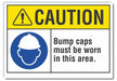 Caution Sign 7inx10in Non-PVC Polymer