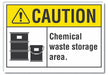 Caution Sign 7inx10in Non-PVC Polymer