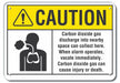 Caution Sign 10 inx14 in Plastic