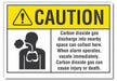 Caution Sign 7inx10in Non-PVC Polymer