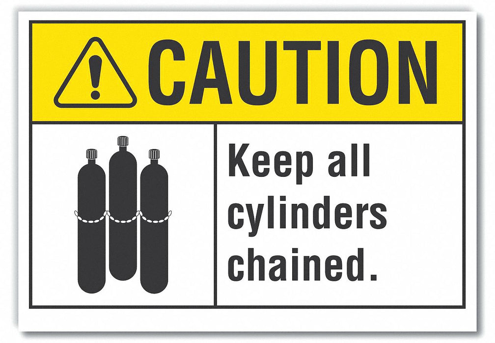 Caution Sign 10inx14in Non-PVC Polymer