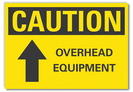 Caution Sign 10inx14in Non-PVC Polymer