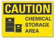 Caution Sign 10inx14in Non-PVC Polymer