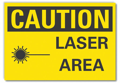 Caution Sign 7inx10in Non-PVC Polymer