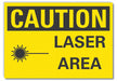 Caution Sign 10in x 14in Non-PVC Polymer