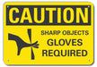 Caution Sign 7 inx10 in Plastic