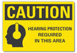 Caution Sign 10inx14in Non-PVC Polymer