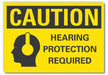 Caution Sign 10inx14in Non-PVC Polymer