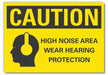 Caution Sign 10inx14in Non-PVC Polymer