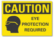 Caution Sign 10inx14in Non-PVC Polymer