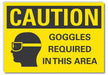 Caution Sign 10in x 14in Non-PVC Polymer