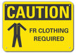 Caution Sign 7 inx10 in Plastic