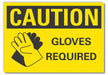 Caution Sign 7inx10in Non-PVC Polymer