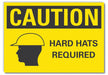 Caution Sign 10inx14in Non-PVC Polymer