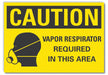 Caution Sign 7in x 10in Non-PVC Polymer