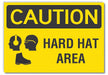 Caution Sign 7in x 10in Non-PVC Polymer