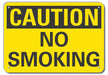 Caution Sign 7 inx10 in Plastic