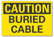 Caution Sign 10inx14in Non-PVC Polymer