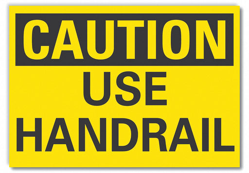 Caution Sign 10inx14in Non-PVC Polymer