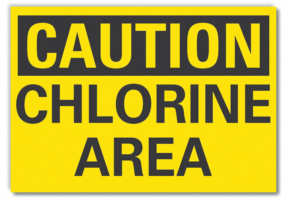 Caution Sign 10inx14in Non-PVC Polymer