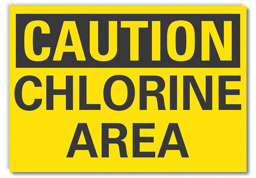 Caution Sign 10inx14in Non-PVC Polymer