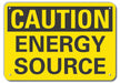 Caution Sign 7 inx10 in Plastic