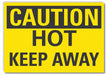 Caution Sign 10inx14in Non-PVC Polymer