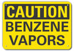 Caution Sign 7 in x 10 in Plastic
