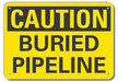 Caution Sign 10 in x 14 in Plastic